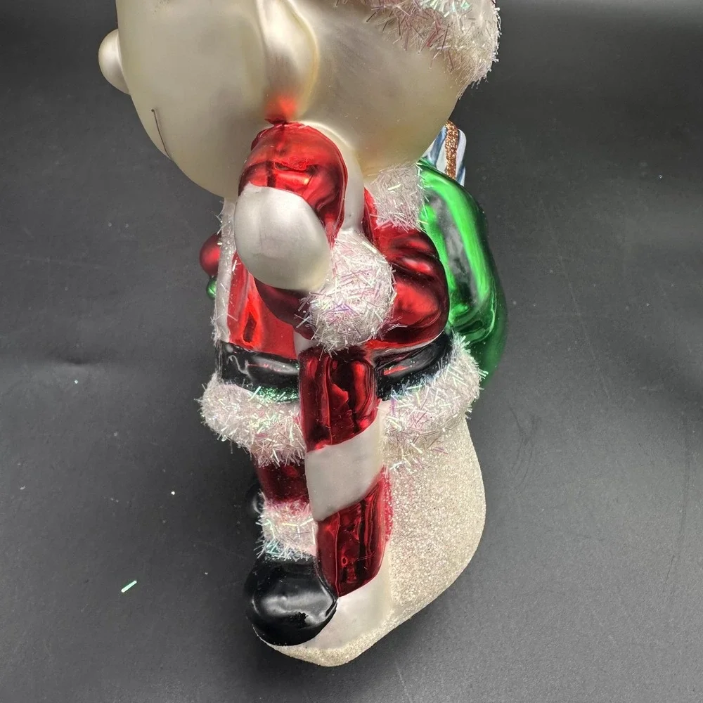 KURT ADLER POLONAISE CHARLIE BROWN SANTA THE PEANUTS ORNAMENT AP 1212 6